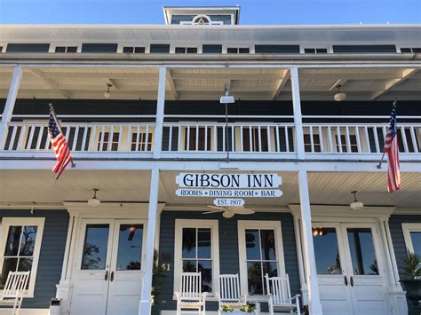 Gibson inn apalachicola - With a population under 3,000, Apalachicola has preserved its history and small-town appeal. Come here for seafood, charming inns and a growing arts scene. ... Built in 1907, The Gibson Inn (at 51 Avenue C) is an impressive wooden structure and is listed on the National Register of Historic Places. Inside are historical charts on the region.
